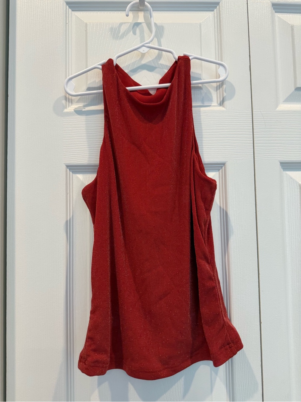 Women's top and short set misguidded red